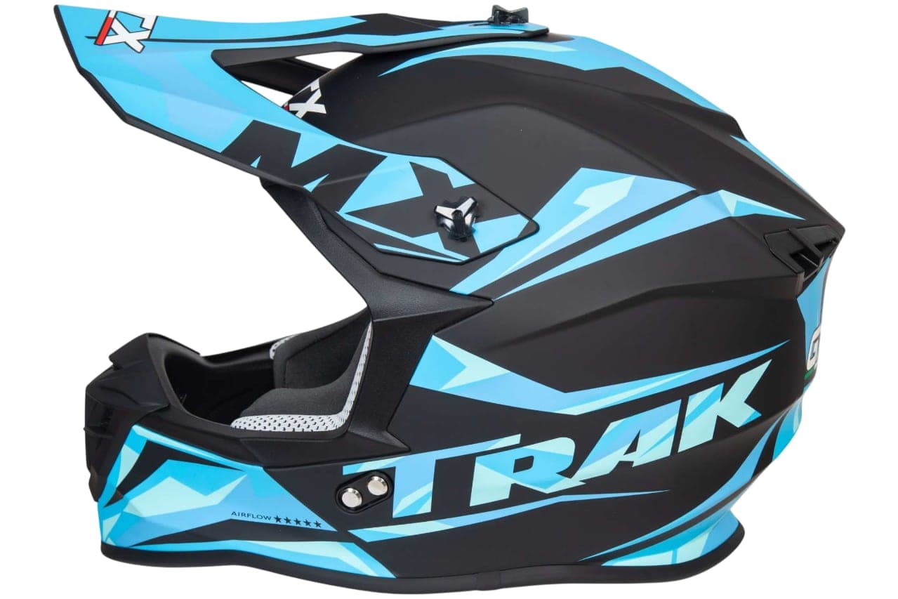Шлем кроссовый GTX 633 №4 BLACK/BLUE