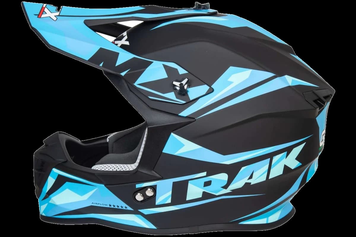 Шлем кроссовый GTX 633 №4 BLACK/BLUE