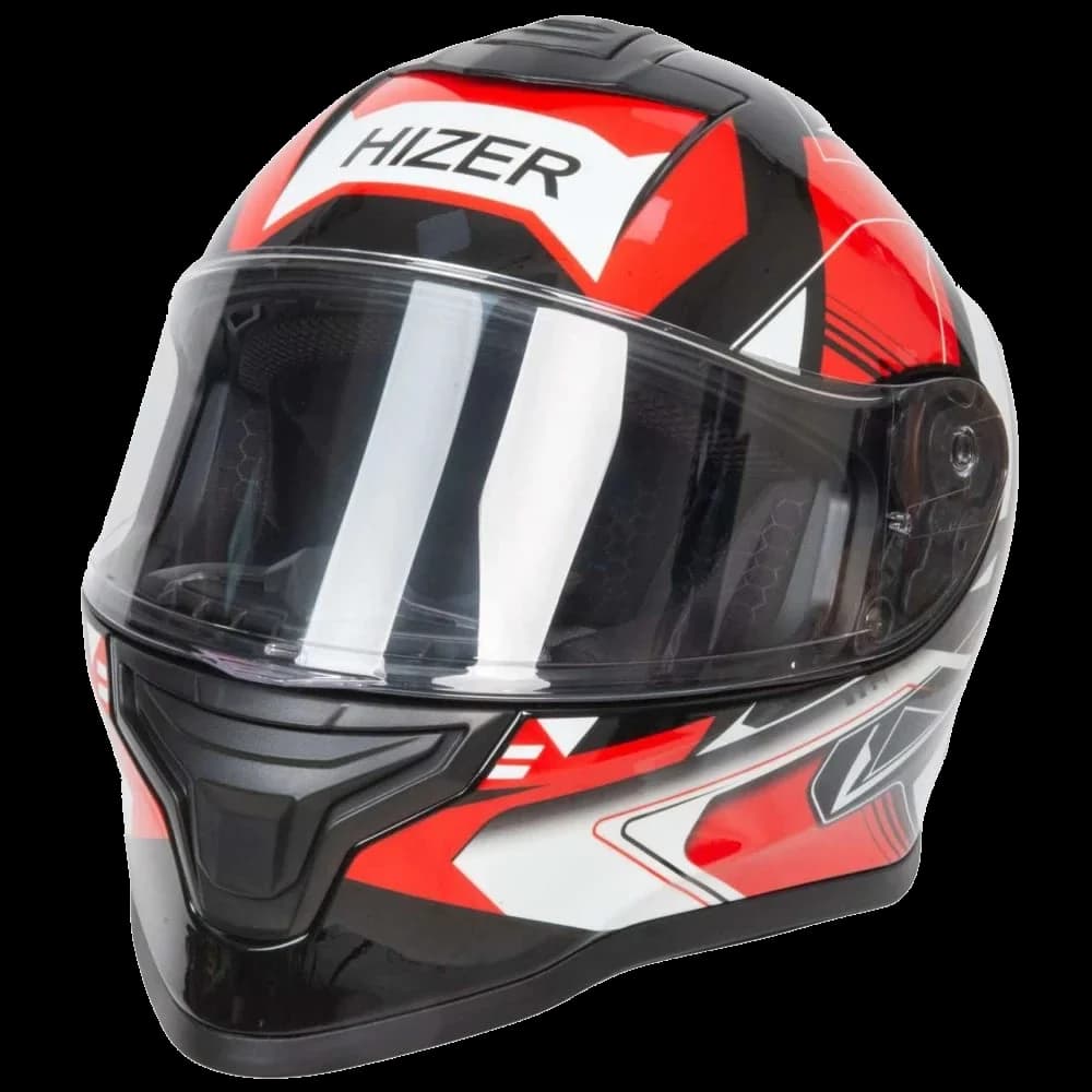 Шлем интеграл HIZER J5325 №2 red