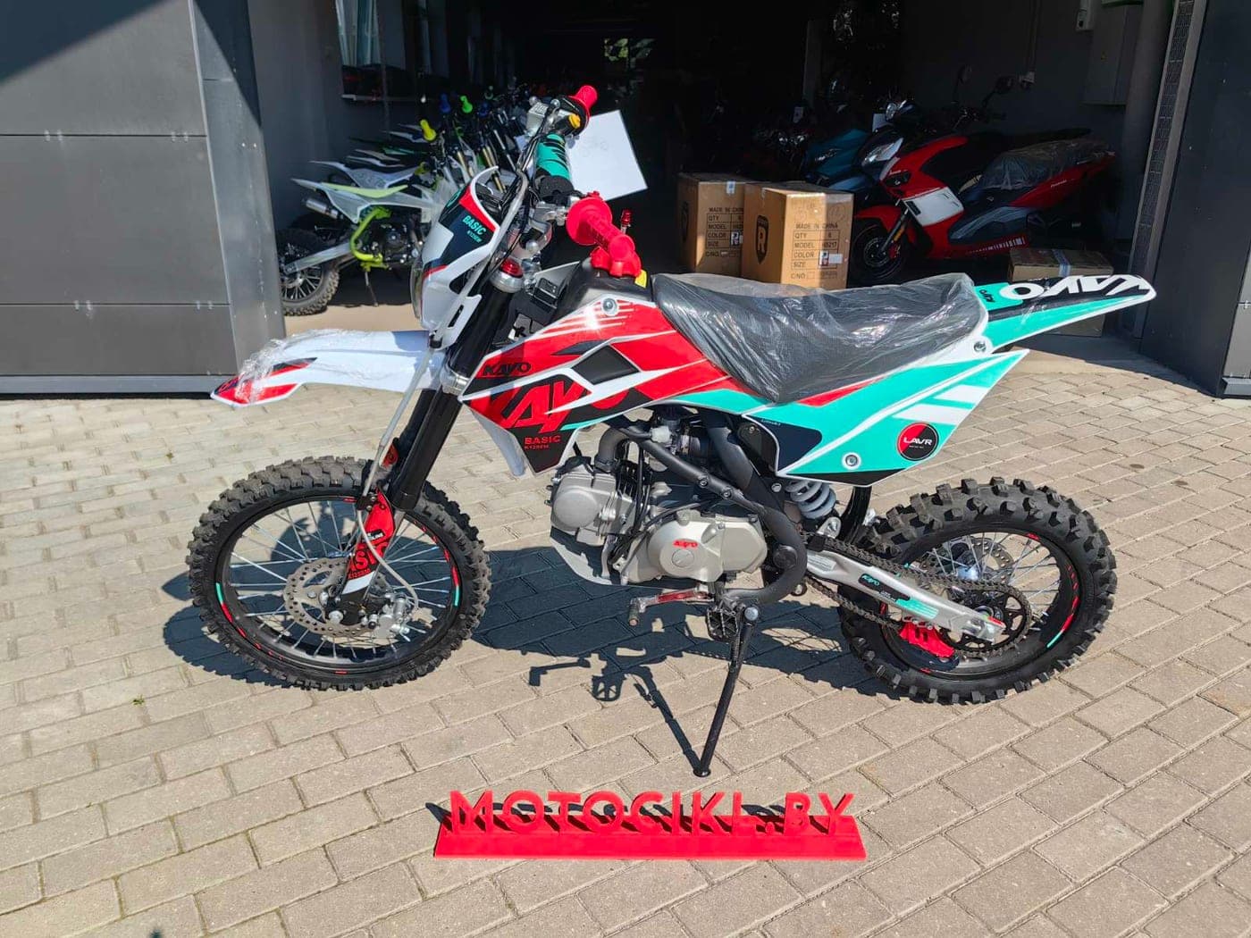 Питбайк KAYO Basic K125EM 17/14 KRZ, фото 2