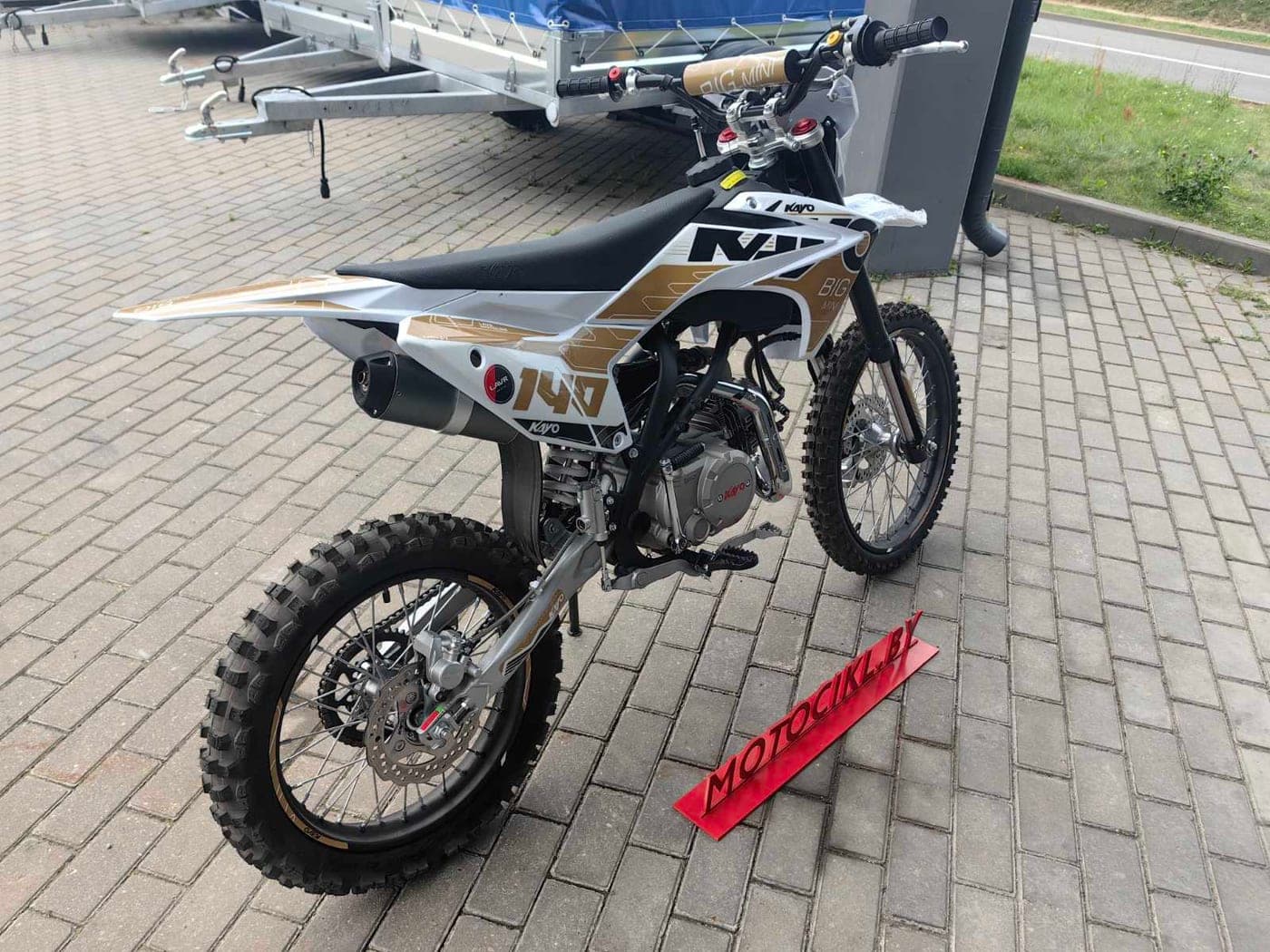 Питбайк KAYO BIG-MINI K140EM 19/16, фото 2