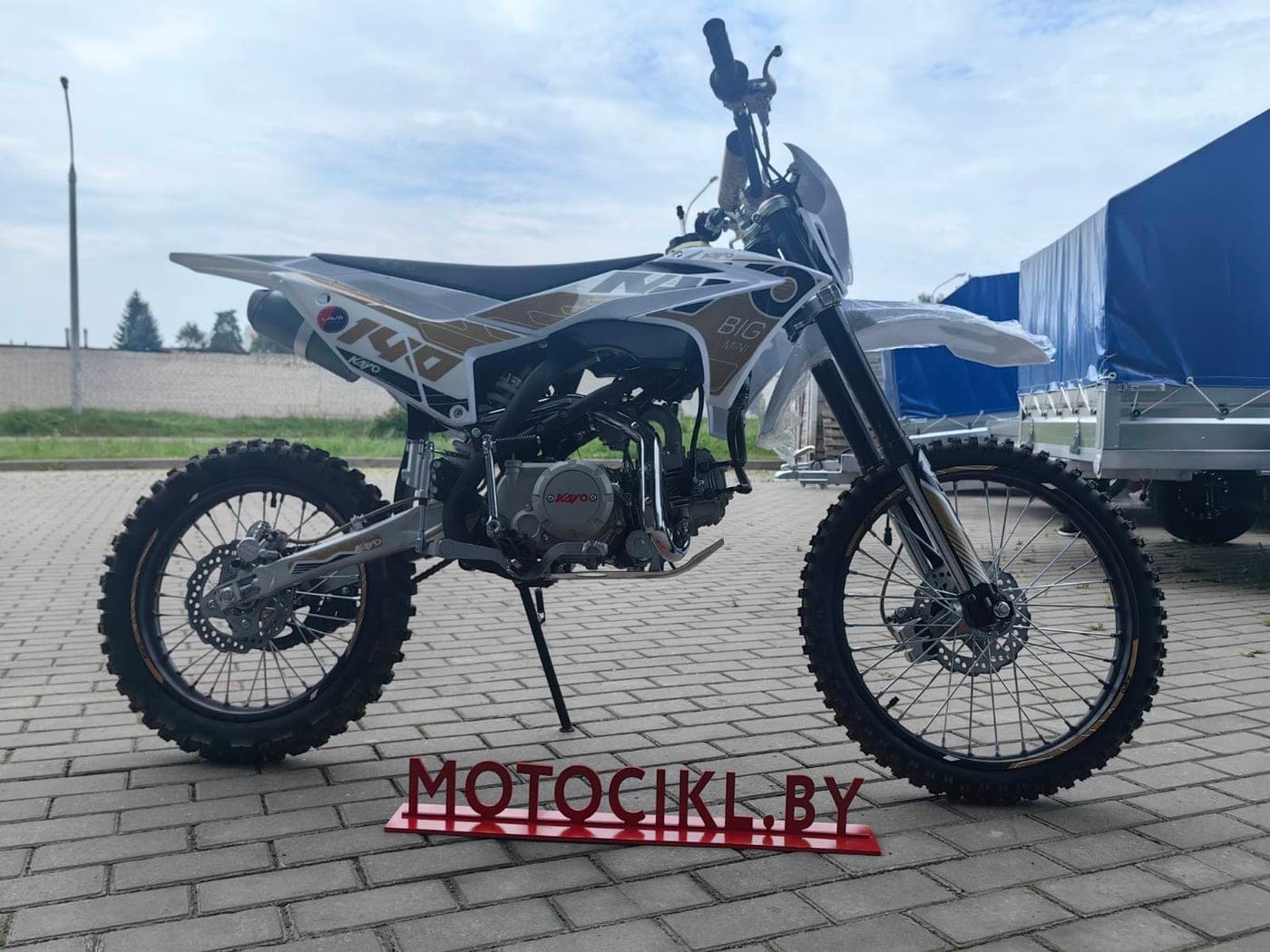 Питбайк KAYO BIG-MINI K140EM 19/16, фото 3
