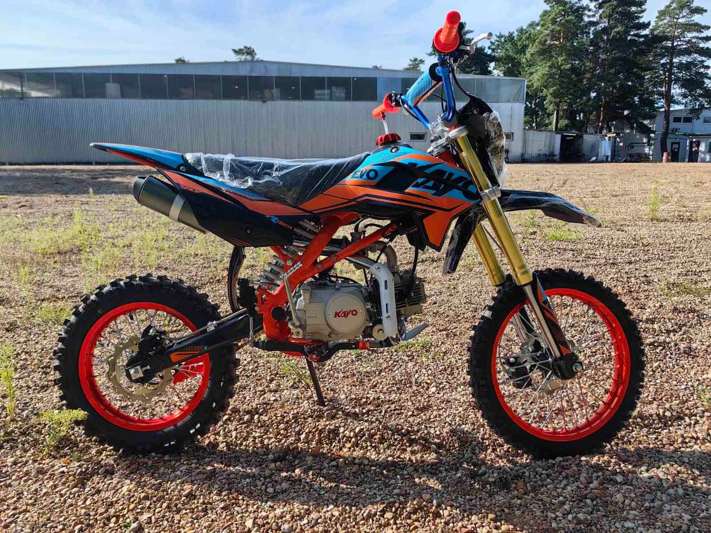 Питбайк KAYO Evolution K125EM 17/14 KRZ, фото 3
