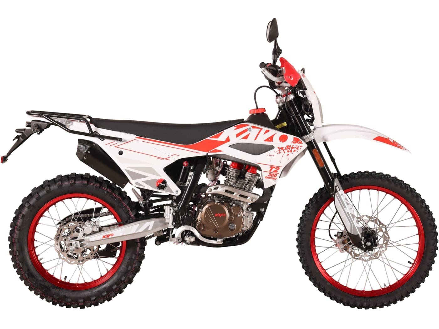 Мотоцикл KAYO T2-L 300 ENDURO (CB300F) 21/18 с ЭПТС