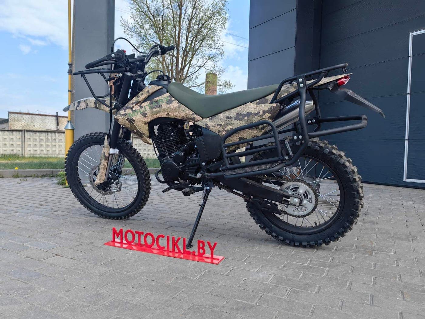 Мотоцикл Motoland 300 ENDURO MILITARY, фото 2