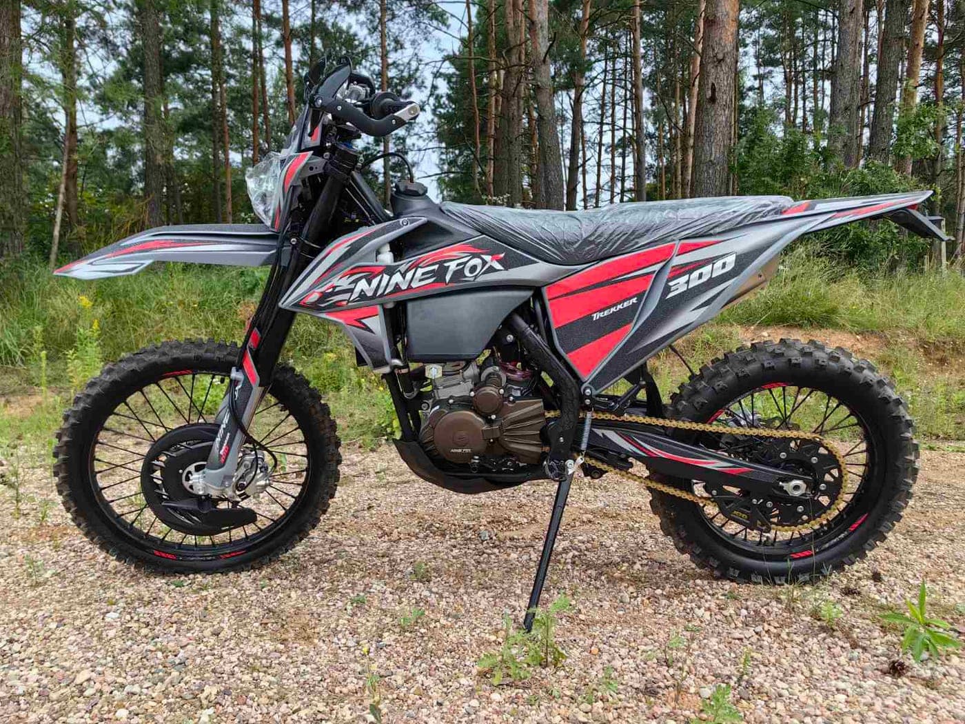 Мотоцикл Кросс Nine Fox TREKKER 300, фото 4
