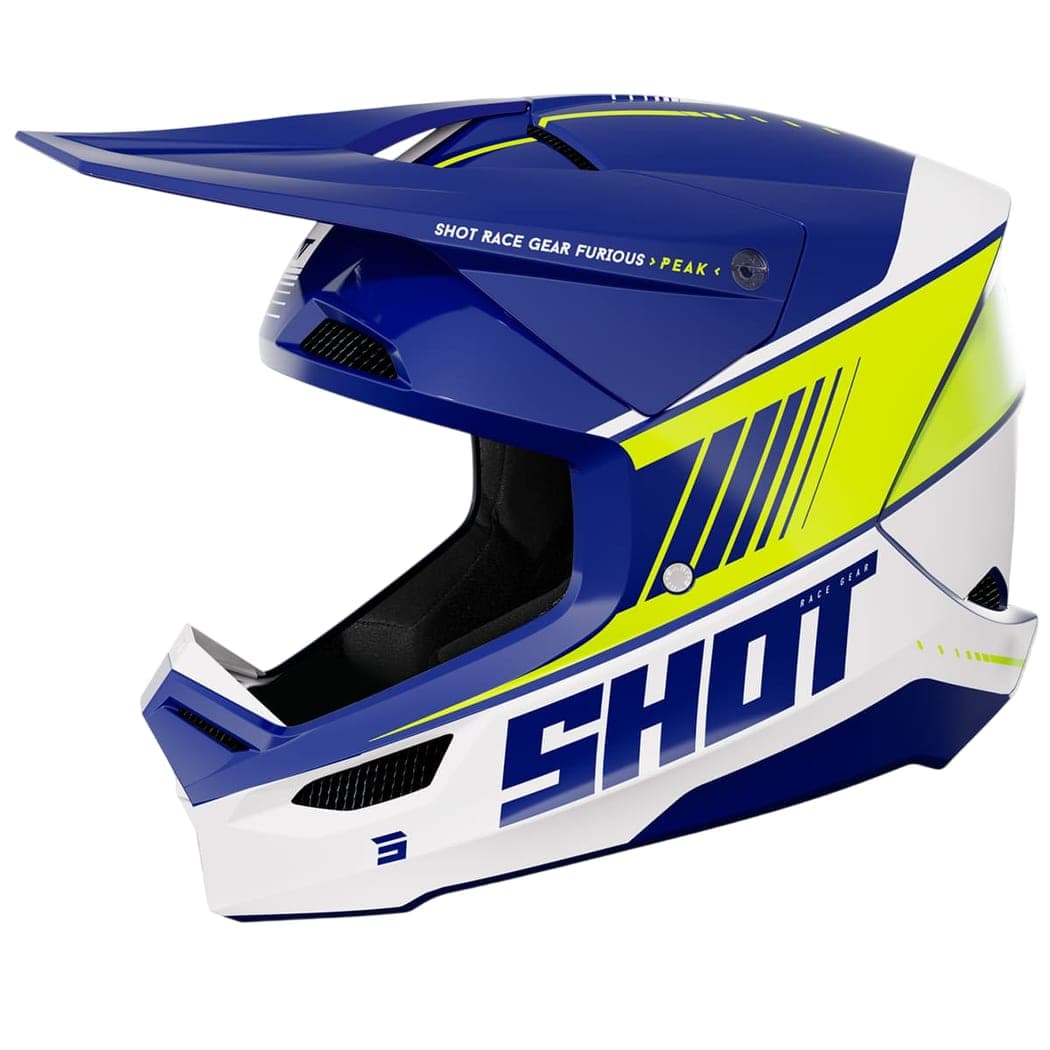 Шлем кроссовый SHOT FURIOUS PEAK