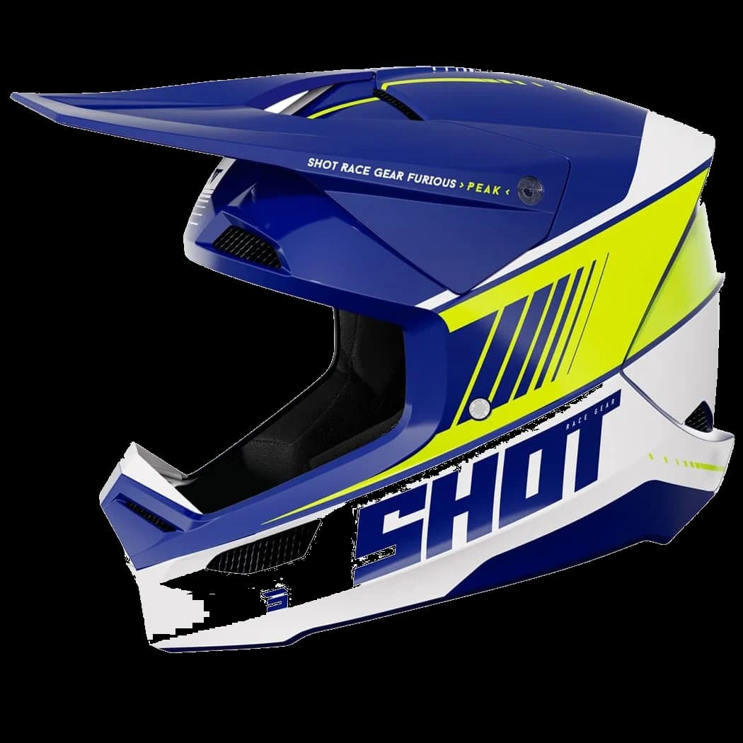 Шлем кроссовый SHOT FURIOUS PEAK