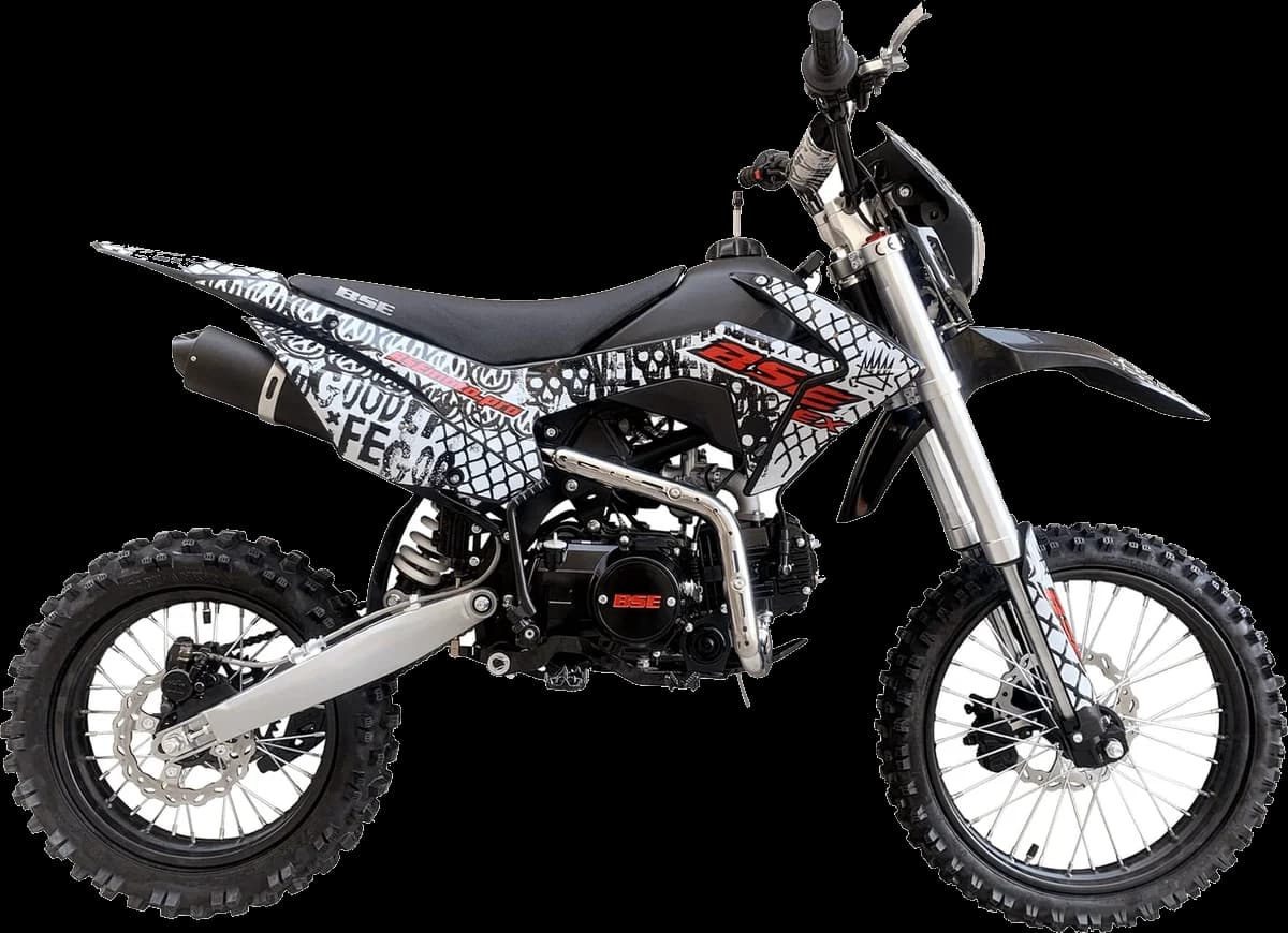 Питбайк BSE EX 14/12 Max13 White Red (040)